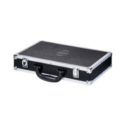 Ballkoffer Snooker silber schwarz